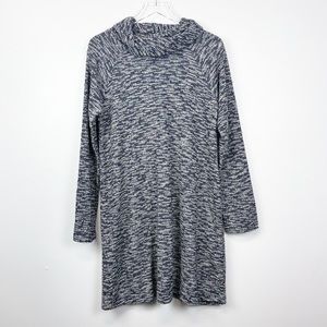 BCBGeneration Navy Blue Turtleneck Dress, Size L